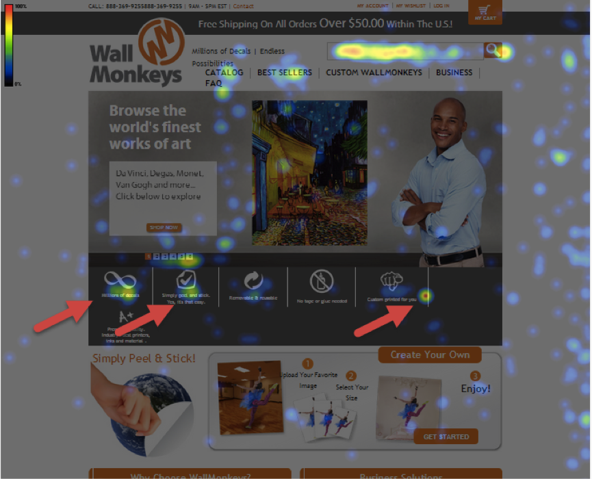 ecommerce heatmap