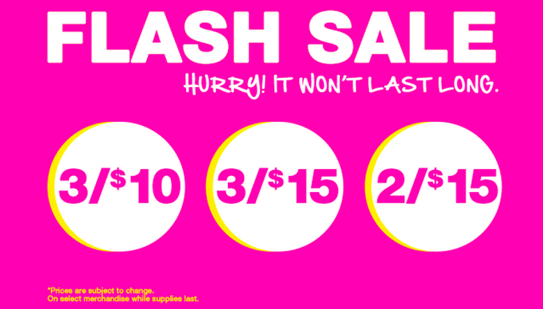 Flash Sale Ad