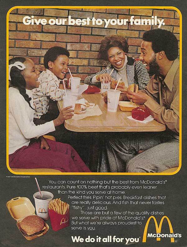 McDonalds Family Ad