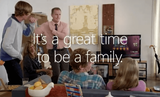 Microsoft Family Ad