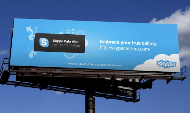 Skype offline ad