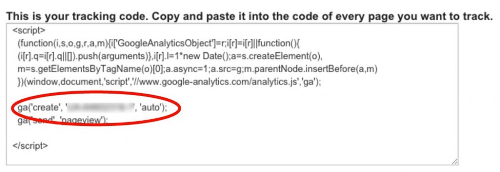 Tracking Code GA Metric