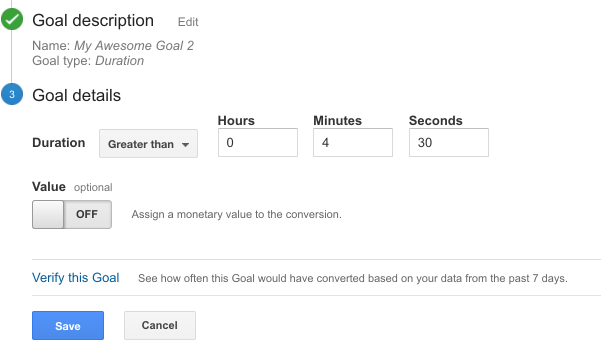 Set Up Goals in Your Google Analytics With These 3 Easy Steps image 6